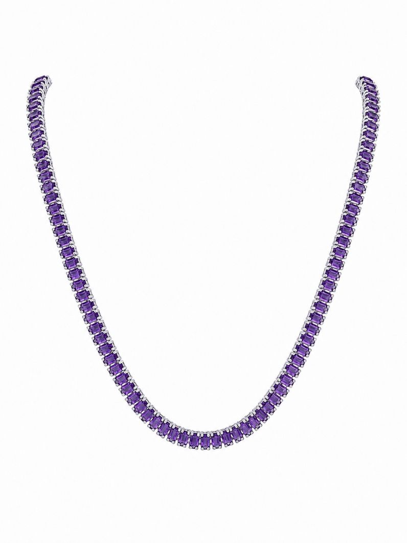 Colar Folheado a Ouro 18k e Prata Navetes Coloridos