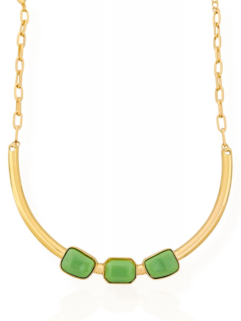 Colar Folheado a Ouro 18k e Prata Nefertari