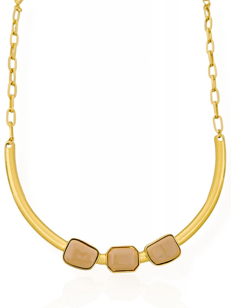 Colar Folheado a Ouro 18k e Prata Nefertari