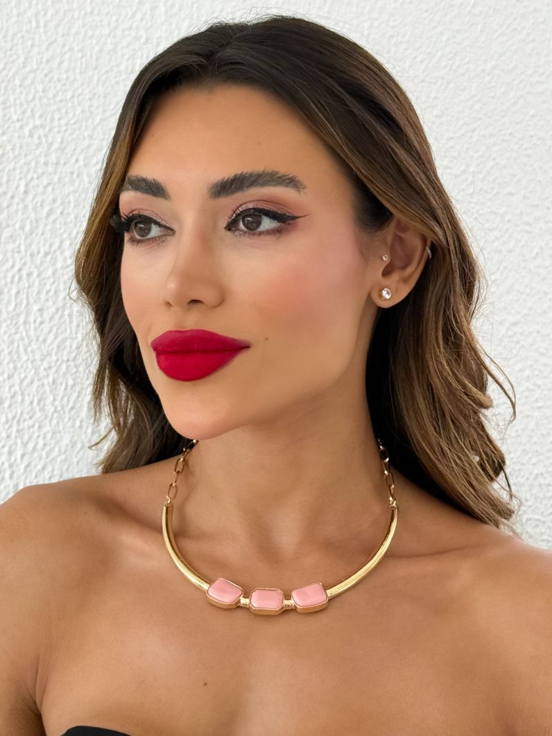 Colar Folheado a Ouro 18k e Prata Nefertari