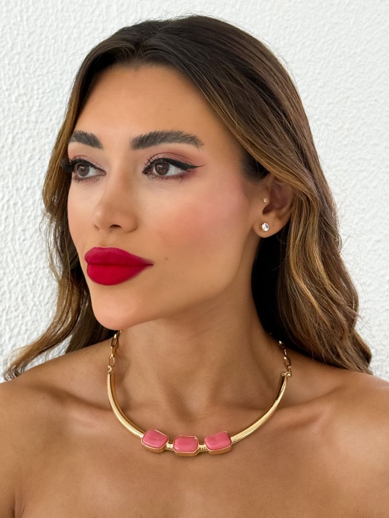 Colar Folheado a Ouro 18k e Prata Nefertari