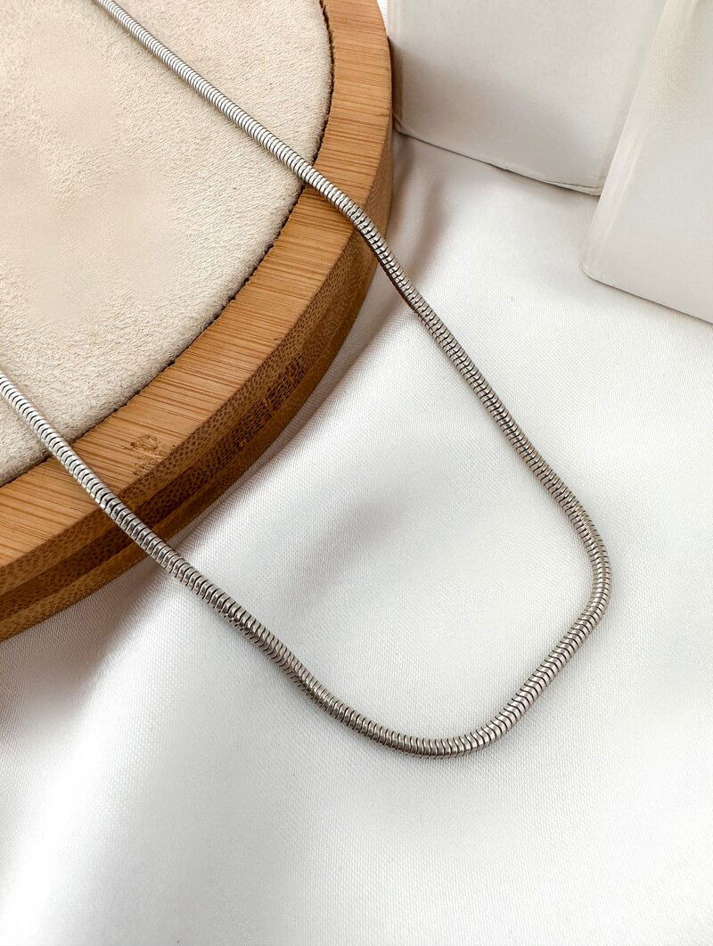 Colar Folheado a Ouro 18k e Prata Rabo de Tatu