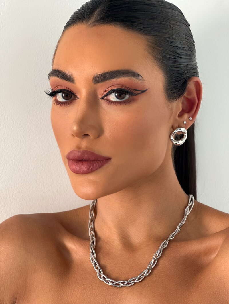 Colar Folheado a Ouro 18k e Prata Rabo de Tatu Trançado