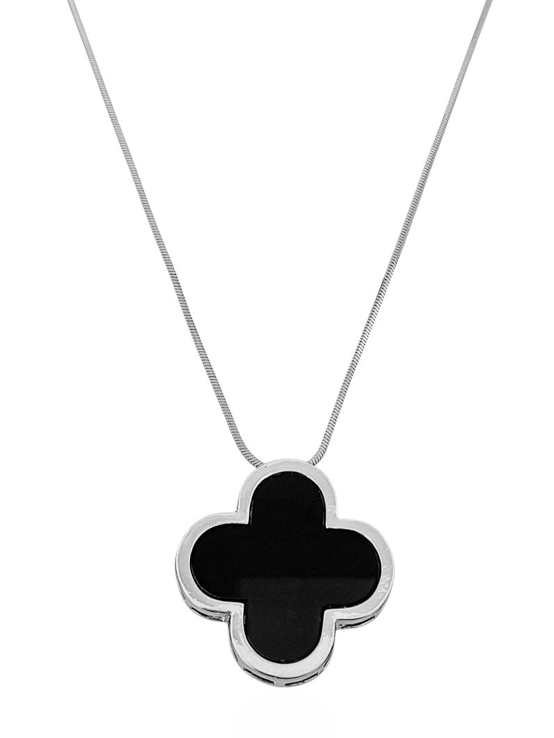 Colar Folheado a Ouro 18k e Prata Riviera Inspiração Vg. Resinado Maxi