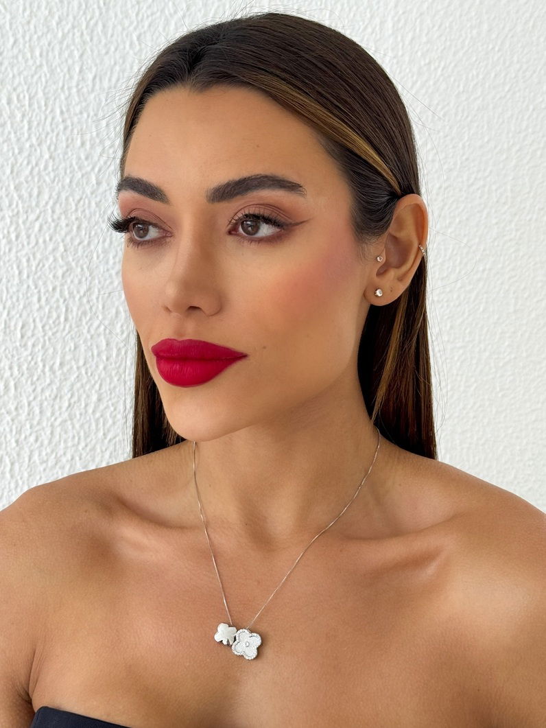 Colar Folheado a Ouro 18k e Prata Veneziana Com Dupla Inspiração Vg