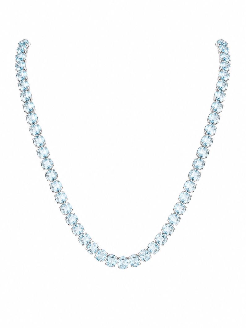 Colar Folheado a Ouro 18k e Prata Zirconia Circulos Coloridos
