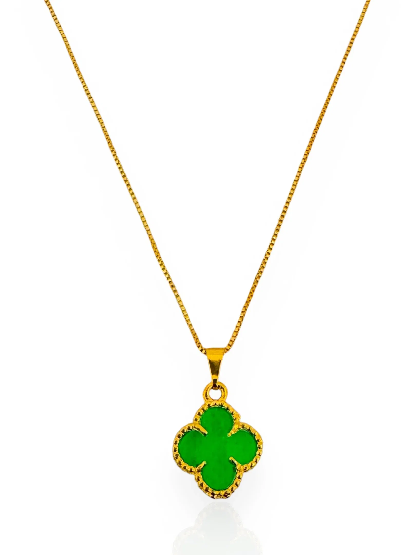 Colar folheado a ouro 18k inspiração Virginia