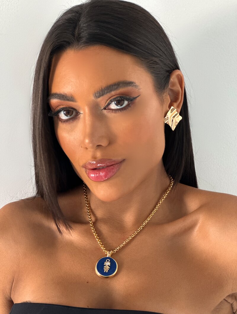 Colar Folheado a Ouro 18k Personalizado Criança