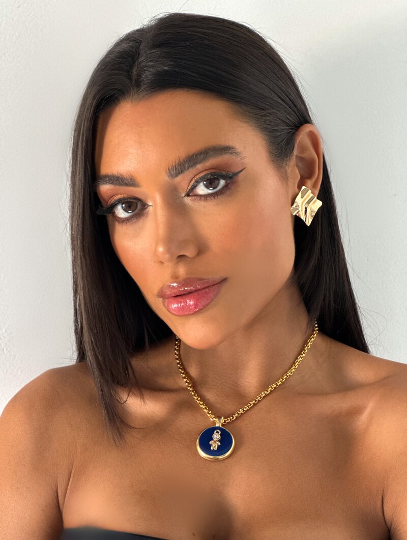 Colar Folheado a Ouro 18k Personalizado Criança