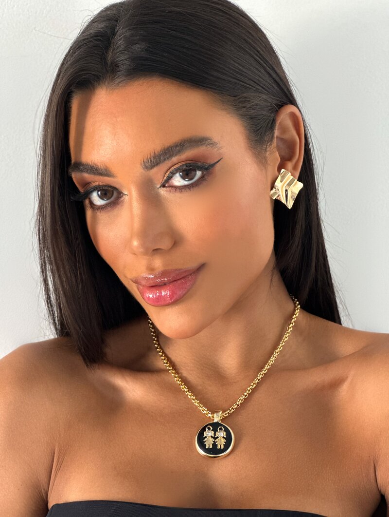 Colar Folheado a Ouro 18k Personalizado Criança