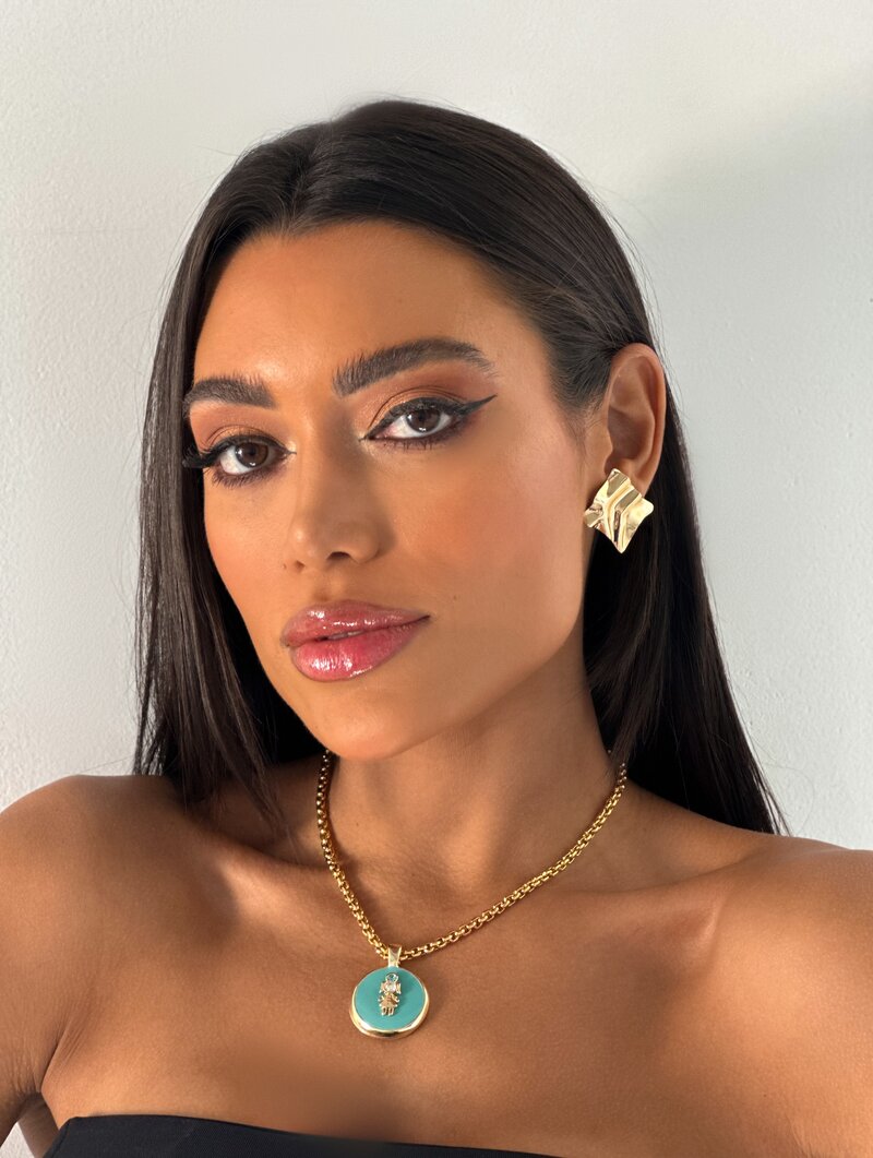 Colar Folheado a Ouro 18k Personalizado Criança