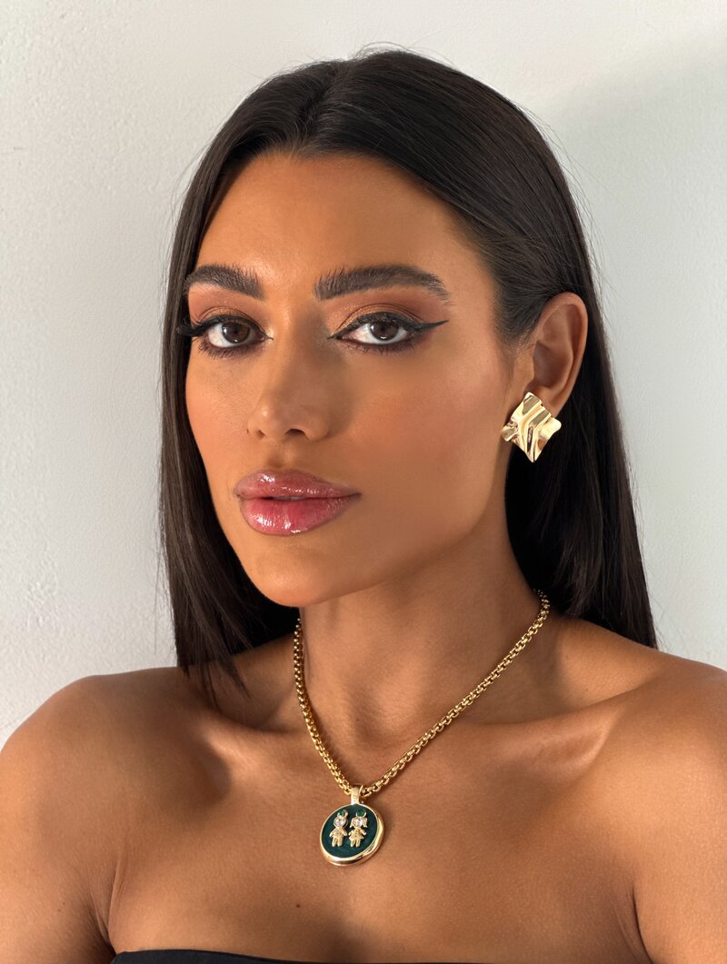 Colar Folheado a Ouro 18k Personalizado Criança