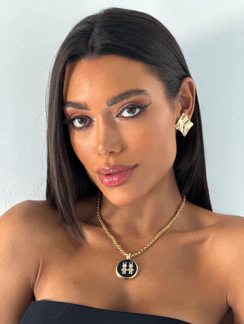 Colar Folheado a Ouro 18k Personalizado Criança