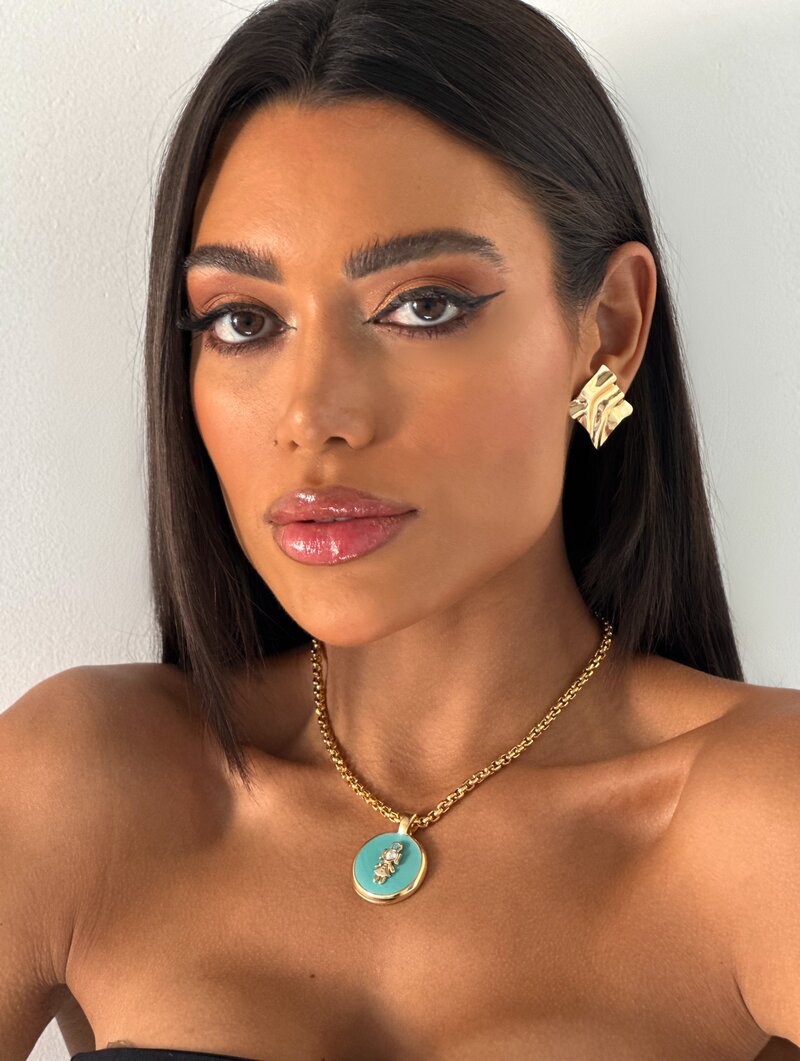 Colar Folheado a Ouro 18k Personalizado Criança