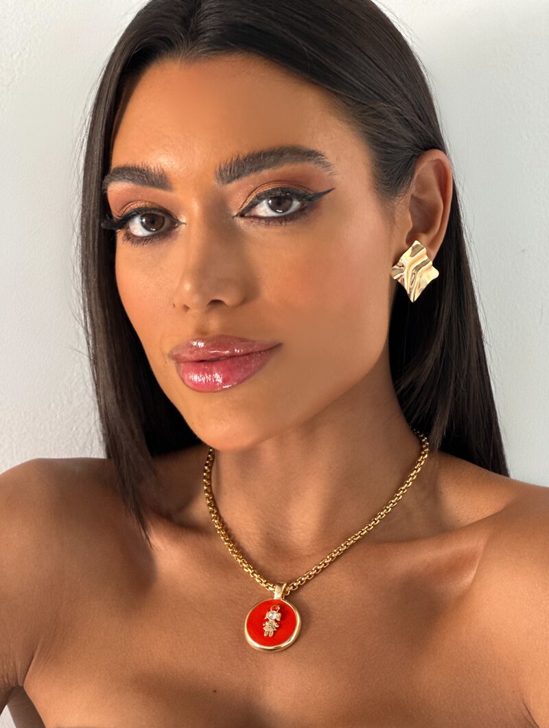 Colar Folheado a Ouro 18k Personalizado Criança