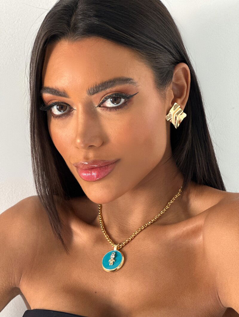 Colar Folheado a Ouro 18k Personalizado Criança