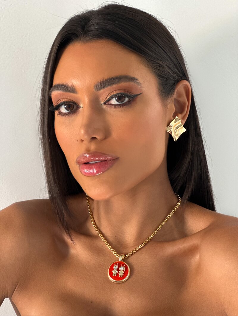 Colar Folheado a Ouro 18k Personalizado Criança
