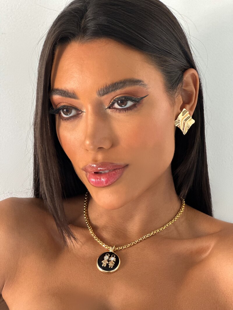 Colar Folheado a Ouro 18k Personalizado Criança