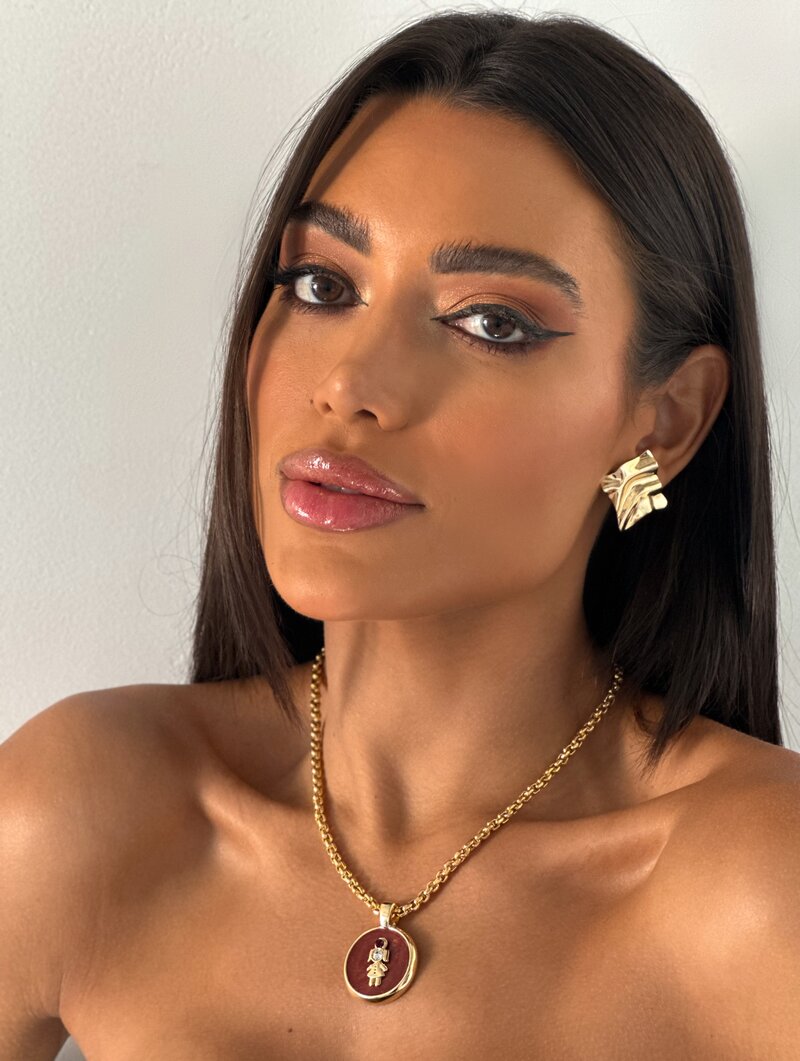Colar Folheado a Ouro 18k Personalizado Criança