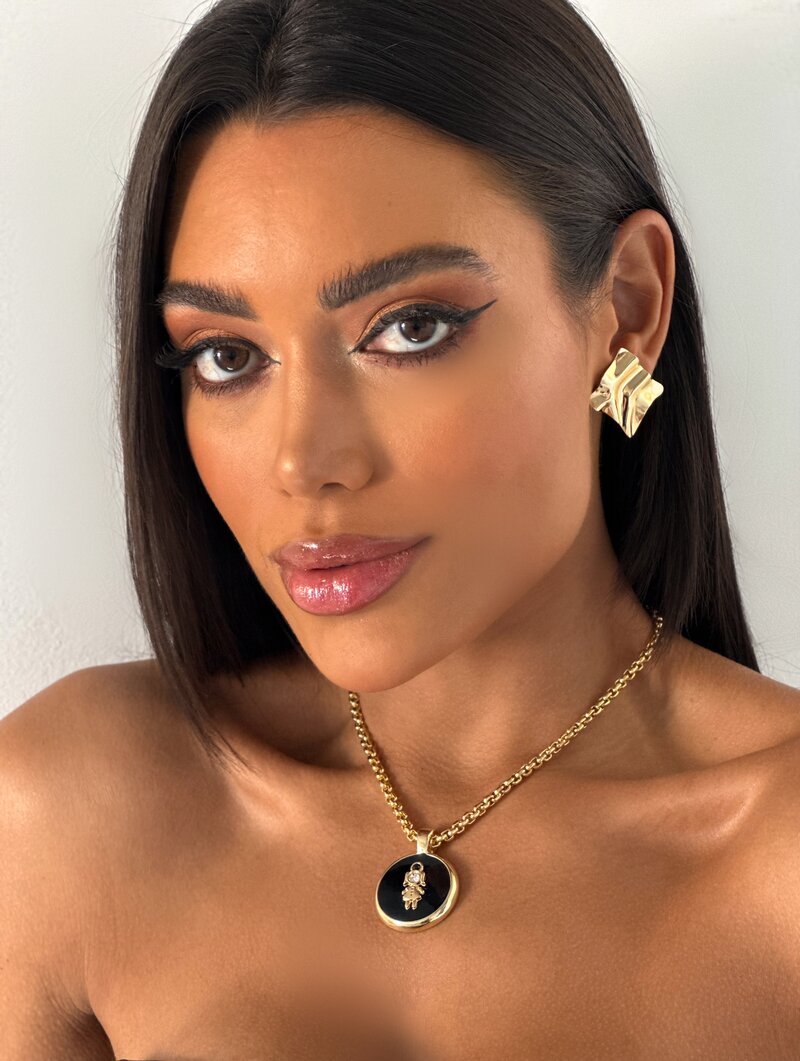 Colar Folheado a Ouro 18k Personalizado Criança