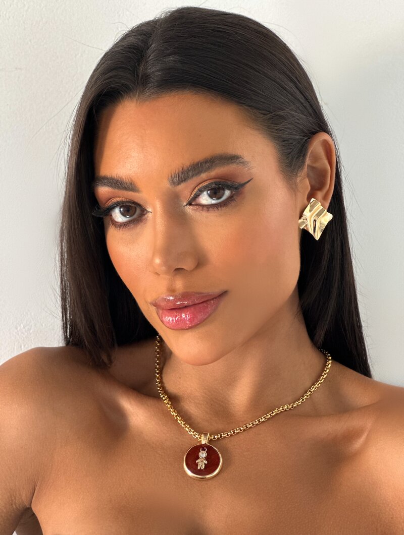 Colar Folheado a Ouro 18k Personalizado Criança