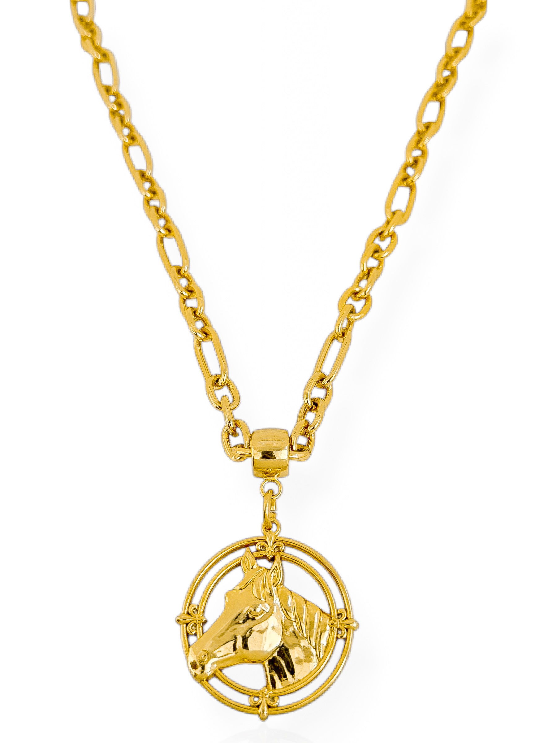 Colar Semi Joia Pingente Boho Chic