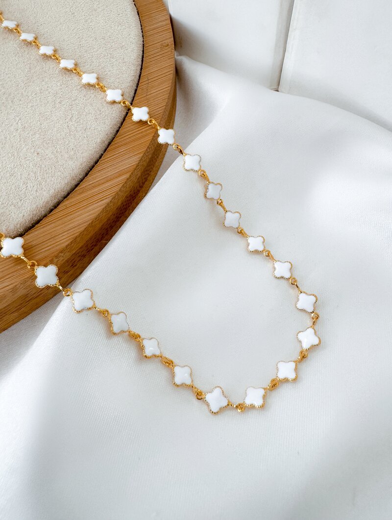 Colar Folheado a Ouro 18k Pingentes Inspiração Joalheria