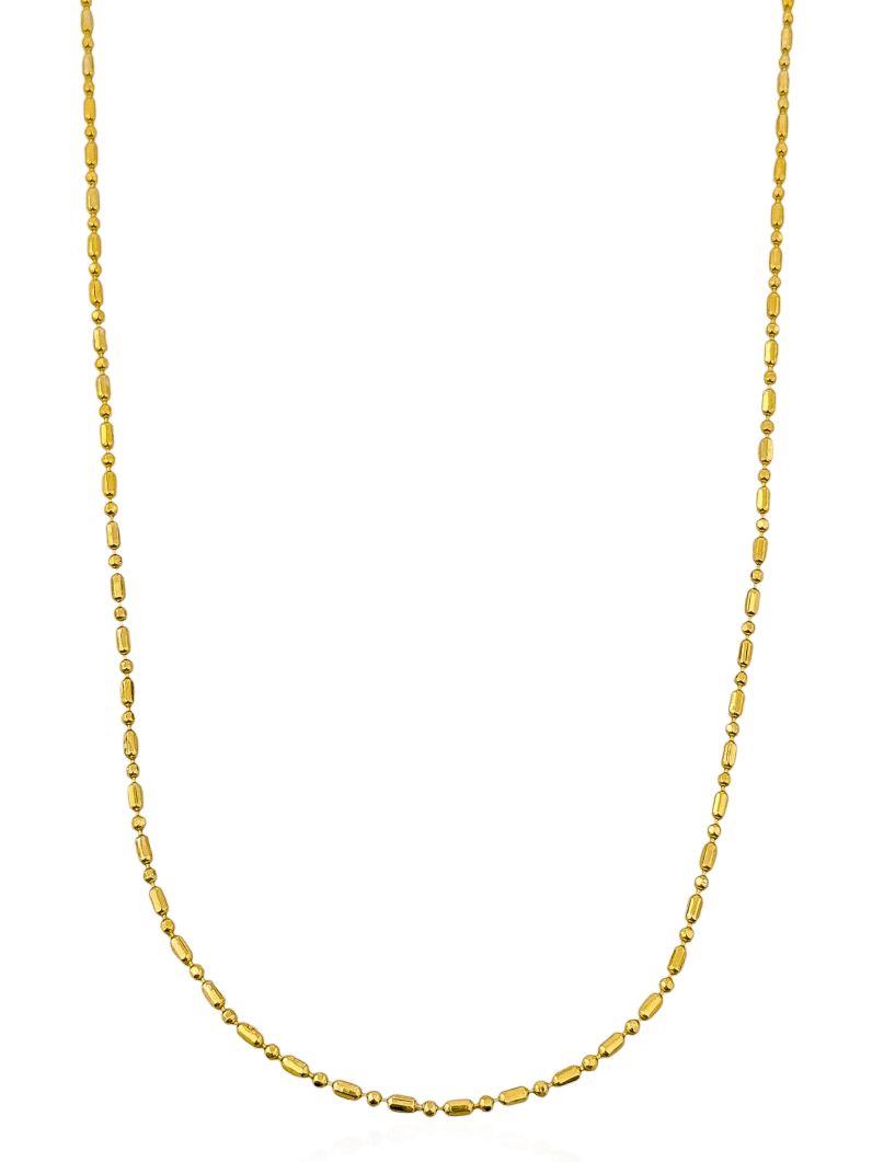 Colar Folheado a Ouro 18k Riviera Elos Modernos