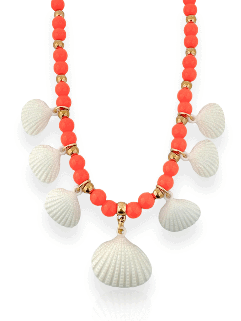 Colar Miçangas com Conchas