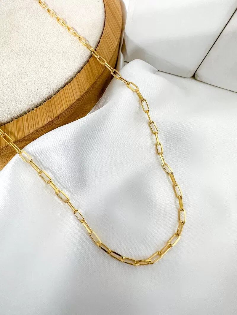 Colares Personalizados Folheados a Ouro 18k