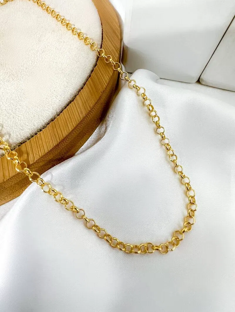 Colares Personalizados Folheados a Ouro 18k