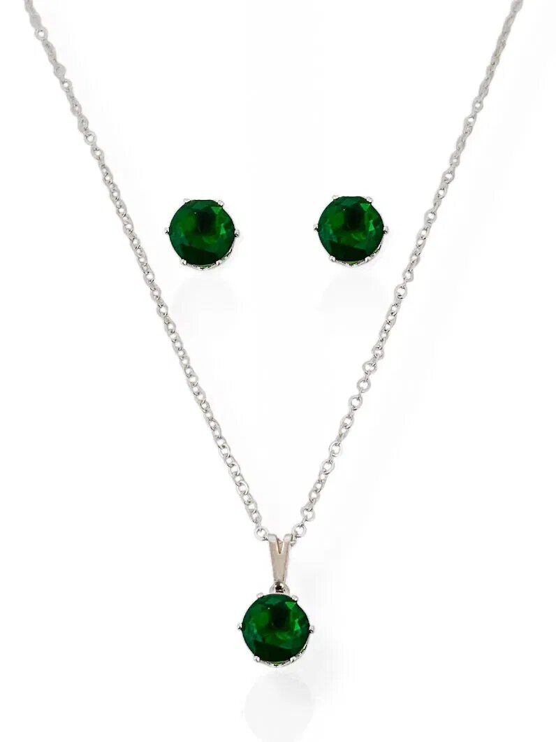 Conjunto Colar e Brinco Folheado a Ouro 18k e Prata Elo Mini Português Com Ponto De Luz