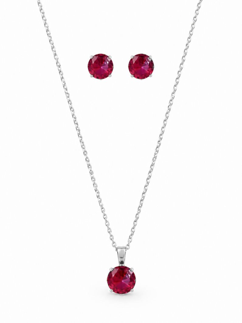 Conjunto Colar e Brinco Folheado a Ouro 18k e Prata Elo Mini Português Com Ponto De Luz