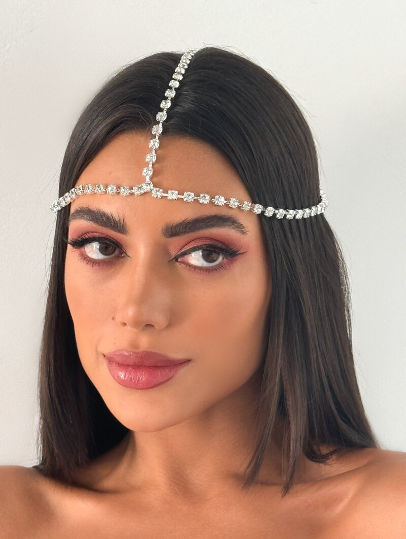 Head Band Fio de Zircônias