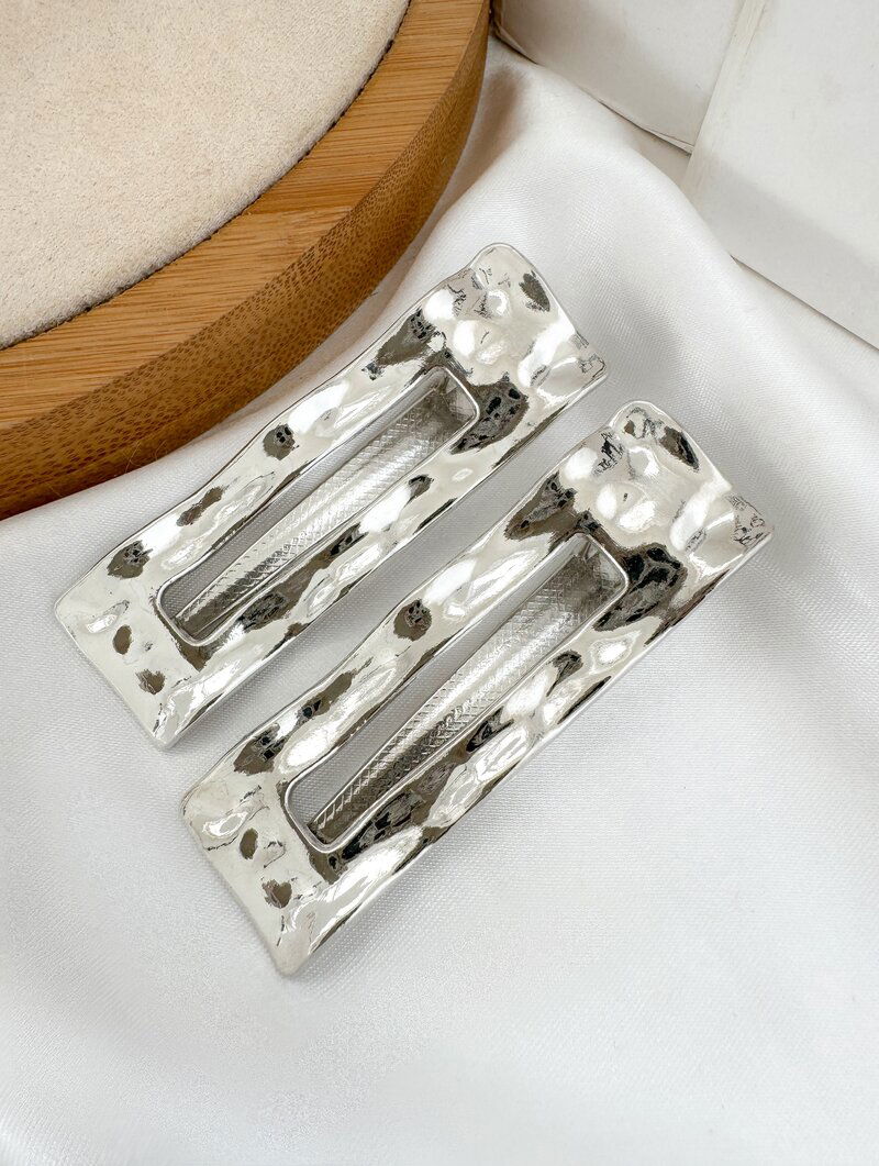 Kit Presilha Folheado a Ouro 18K e a Prata Onduladas