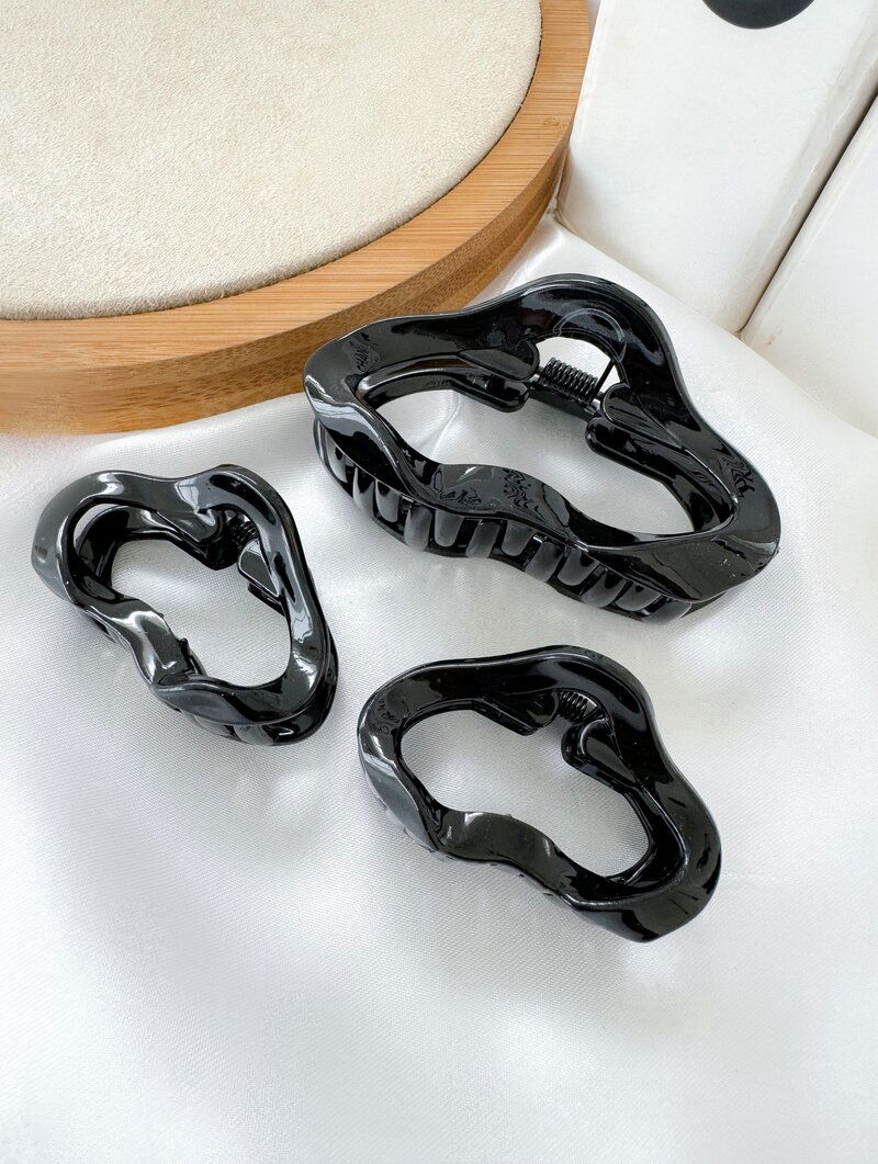 Kit Três Presilhas de Acrílico