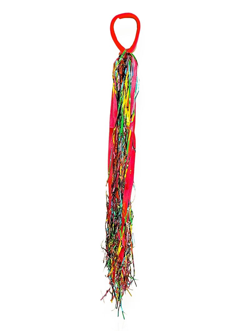 Lacinho de Cabelo com Franja Colorida