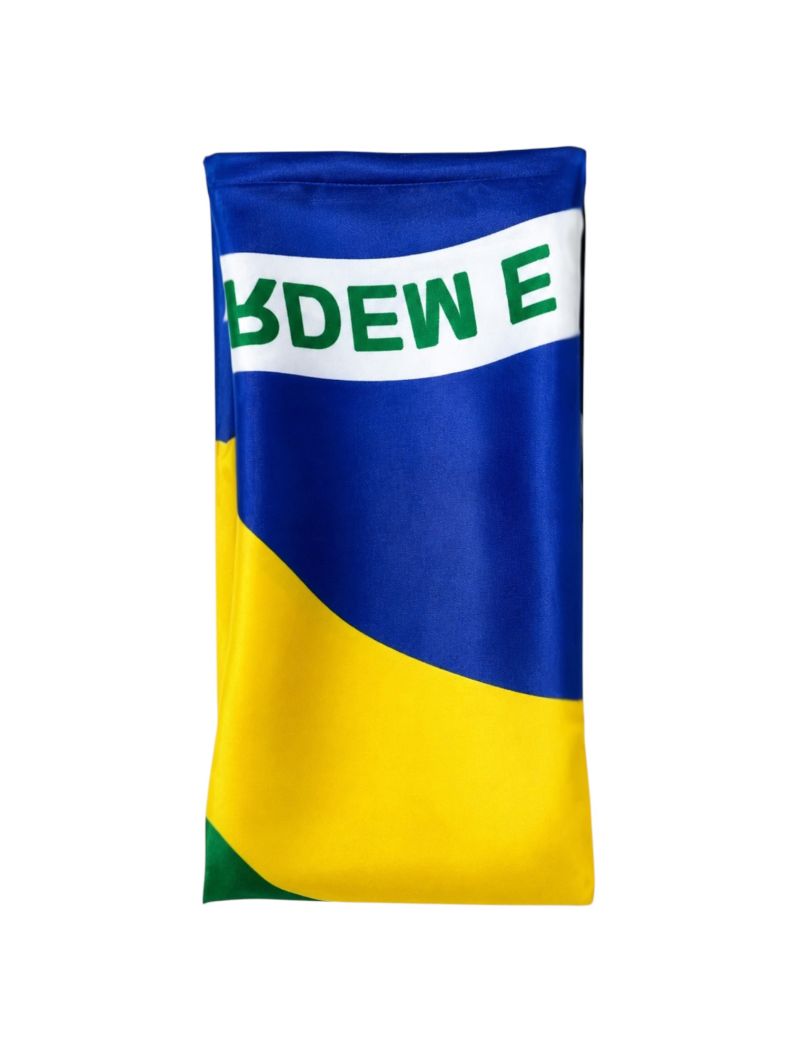 Lenço Estampa Bandeira do Brasil