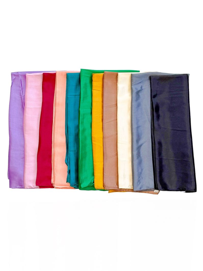 Lenço Estampa Cores Lisas