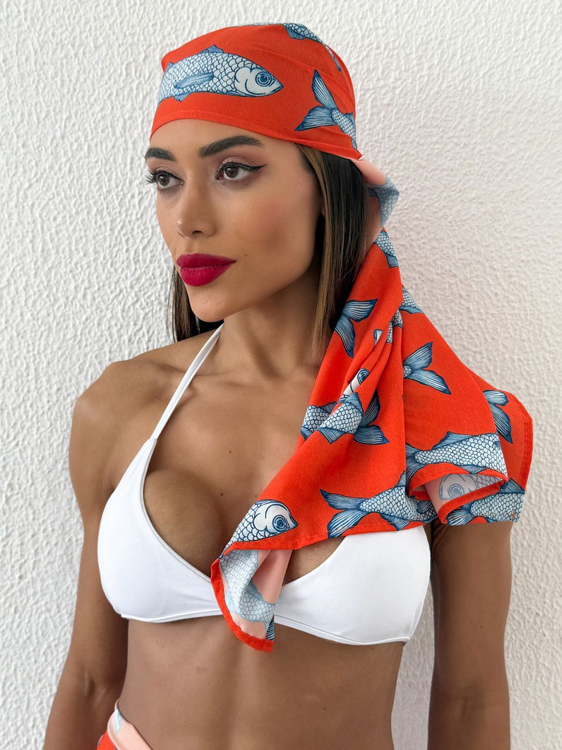 Lenço Estampa Moda Verão