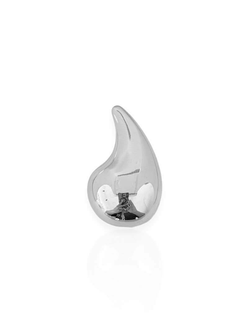 Piercing fake folheado a ouro 18k e Prata 925 Gota Vírgula G