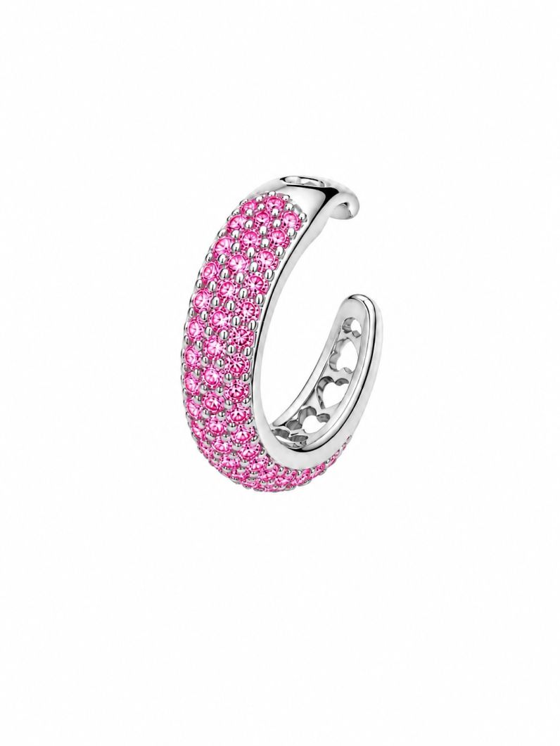 Piercing Folheado a Ouro 18k e Prata Cravejado Colorido