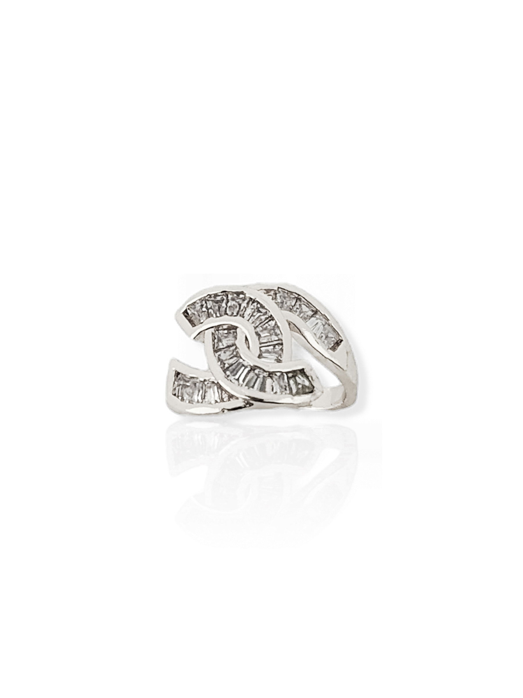 Piercing Folheado a Ouro 18k e Prata Design Grandes Marcas com Navetes
