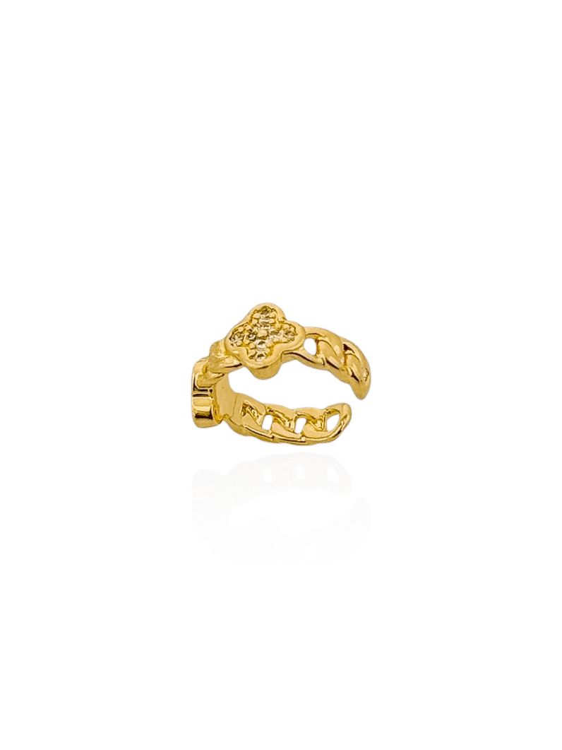 Piercing Folheado a Ouro 18k e Prata Elos e Inspiração Vg.