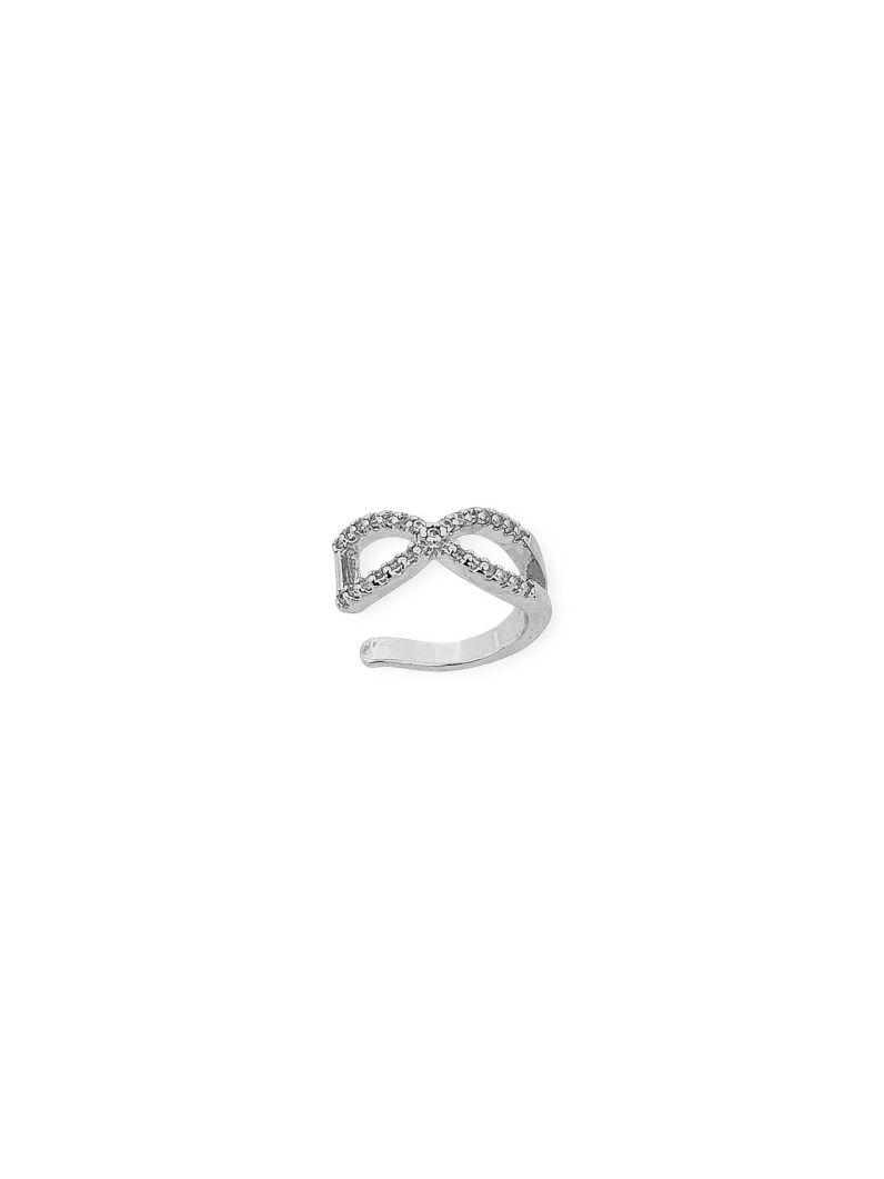 Piercing Folheado a Ouro 18k e Prata Fios Infinito
