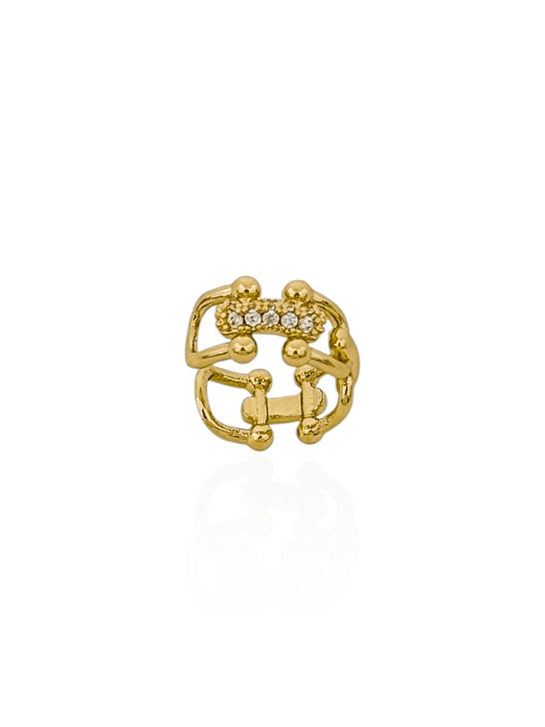 Piercing Folheado a Ouro 18k e Prata Grandes Marcas