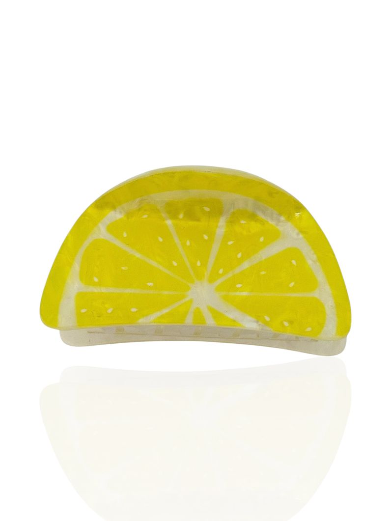 Presilha Acrílica Design Limão Siciliano