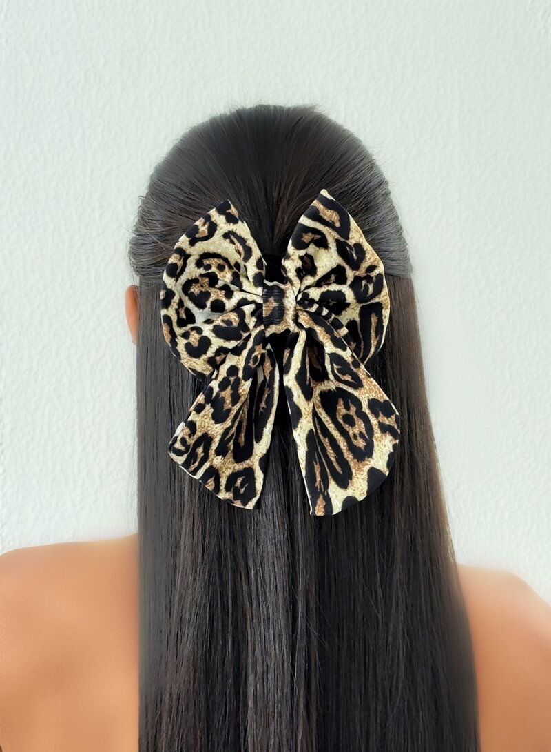 Presilha de Laço Animal Print