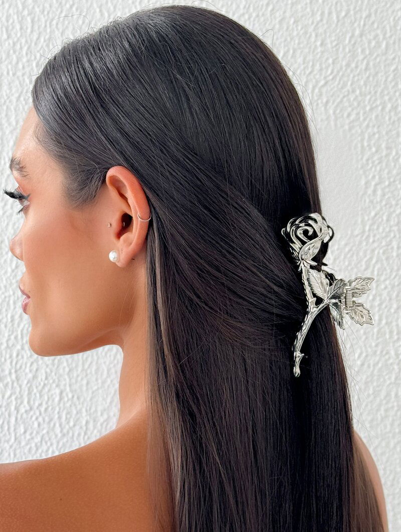 Presilha Folheado a Ouro 18k e Prata Rosa