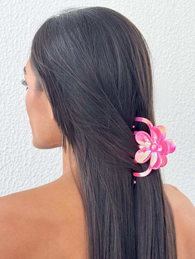 Presilha Resinado Design Flor